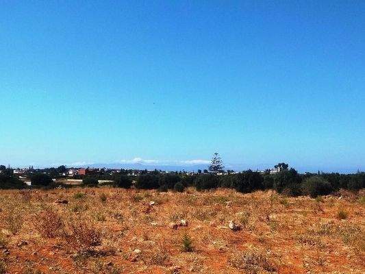 Kreta, Stavros: Grundstück zu verkaufen, nur wenige Meter vom Strand entfernt