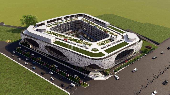 Shops in a High-Traffic Location Near Antalya Airport in Aksu