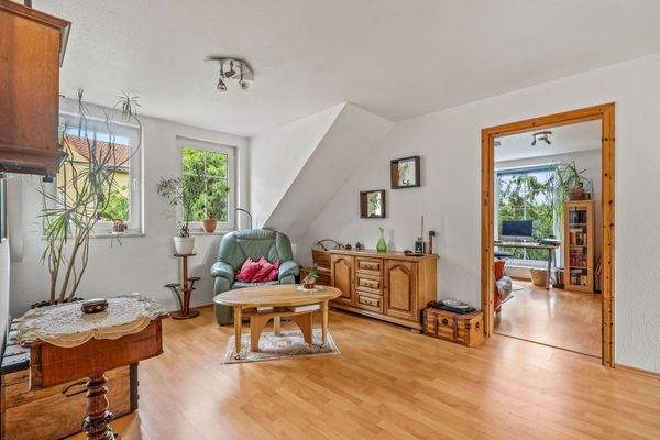 Diele im Dachgeschoss der Wohnung F