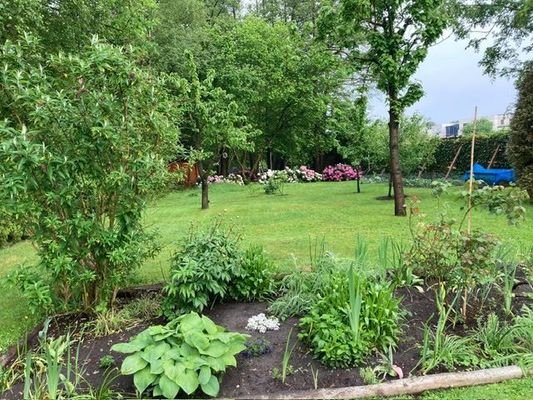 gepflegte Gartenanlage
