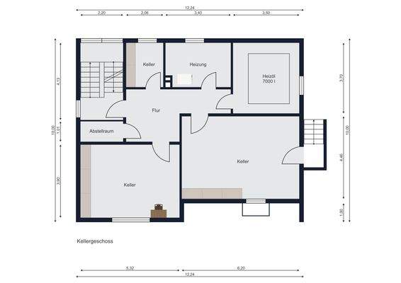 Grundriss Kellergeschoss
