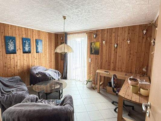 2. beheizbares Zimmer mit Terrassenzugang im Untergeschoss