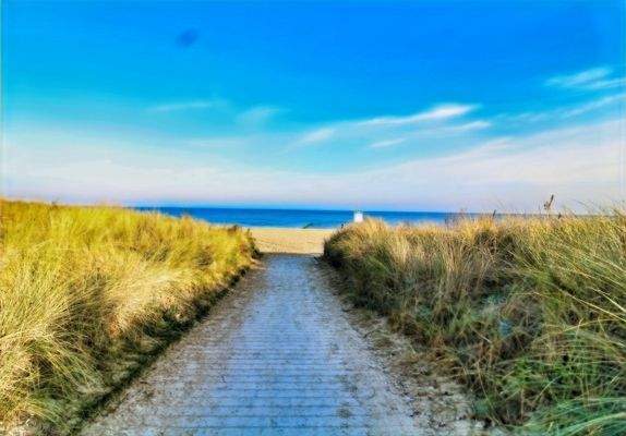 Strandaufgang in 100 m Entfernung