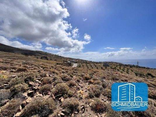 Kreta, Agios Pavlos: Grundstück mit herrlichem Blick auf das Libysche Meer zu verkaufen