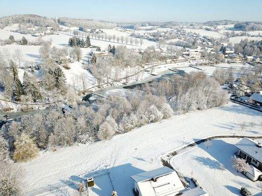 Luftansicht (Schnee - KI)