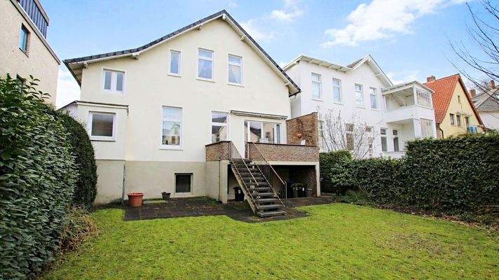 Rückwärtige Ansicht