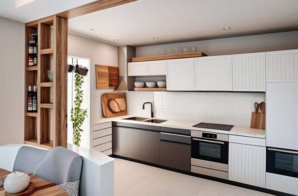 Küche EG KI aufbereitet