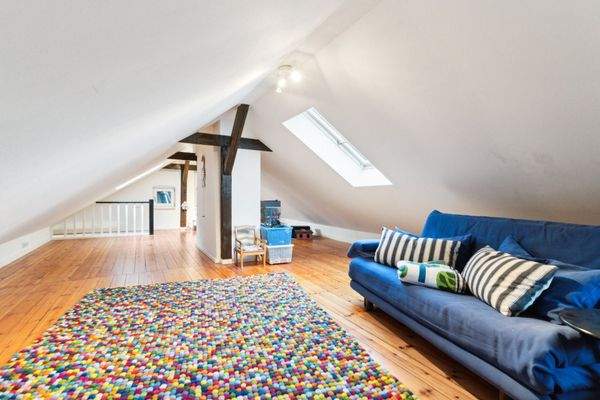 Ausgebauter Dachboden