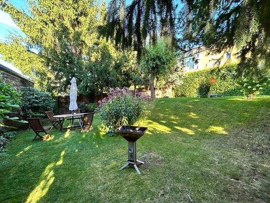 Garten hinter dem Haus