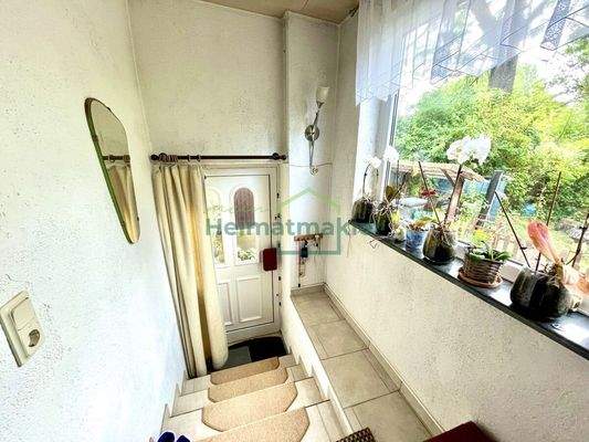 Hauseingang/ Veranda