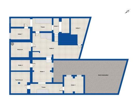 Grundriss Kellergeschoss