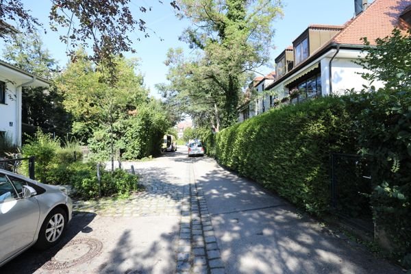 Strassenverlauf von Süd nach Nord