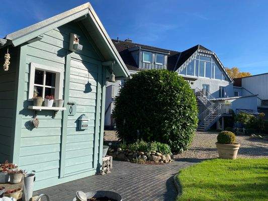 Der Blick vom Hof aus