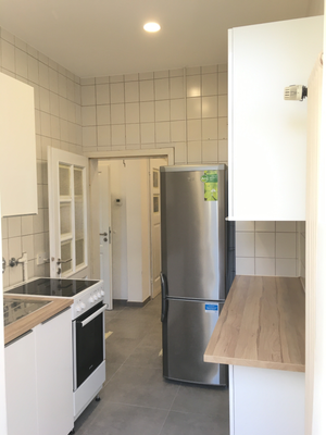 Küche von Balkonrichtung