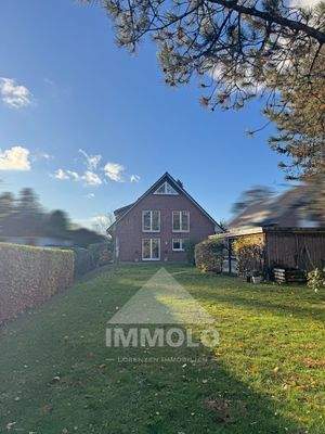 Gartenansicht / hintere Doppelhaushälfte 