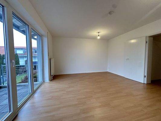 Wohnzimmer Zugang Terrasse