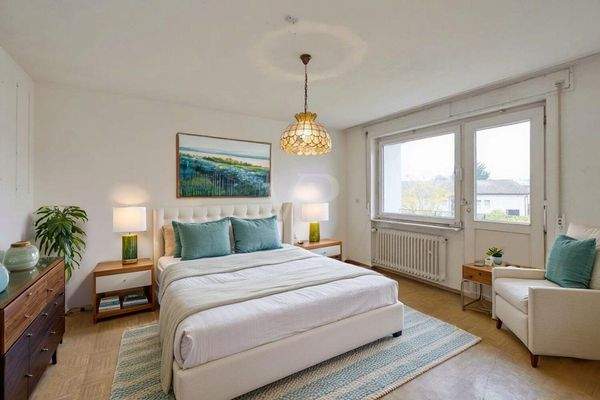 Schlafzimmer II - KI bearbeitet