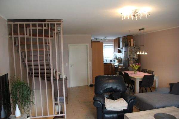 Treppe Ess- und Küchenbereich