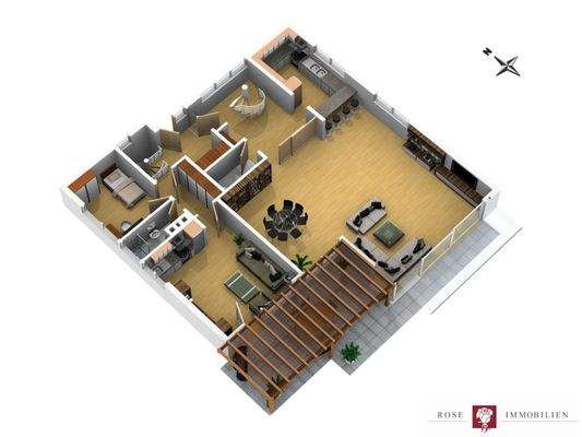 Grundriss EG (unverbindliche Illustration)