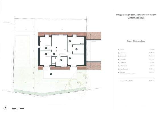 Grundriss 1.Obergeschoss