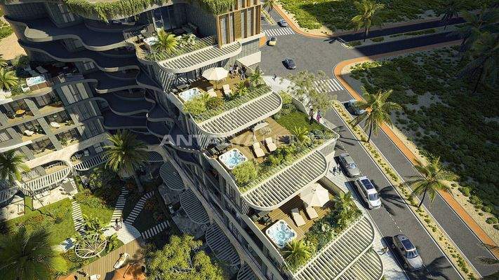 Investment Flats in a Hotel-Concept Complex in Antalya Altintas