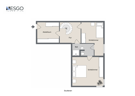 Grundriss Souterrain