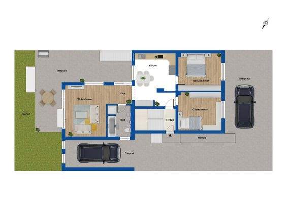 Grundriss Erdgeschoss