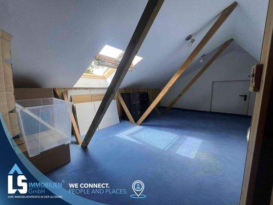 Dachboden vorderer Teil