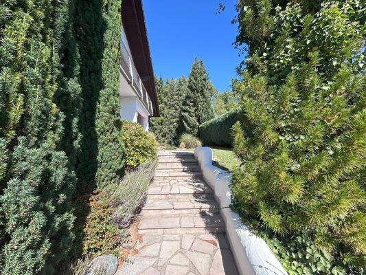 Zugang zum Eingangsbereich