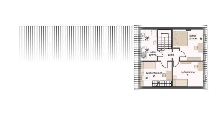 Grundriss Obergeschoss