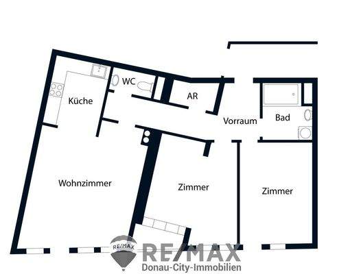 13. Eigentumswohnung - Plan 2100 Korneuburg