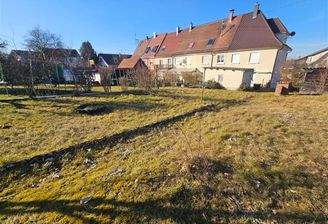 Rückseite mit Garten