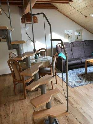 FeWo 3  Zugang zum Schlafen