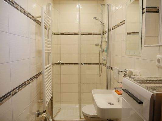 Duschbad im Erdgeschoss