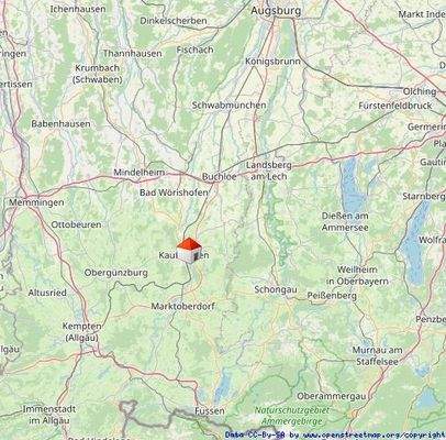 ÜBERREGIONALE VERKEHSANBINDUNG, A96, A7, B12, B16