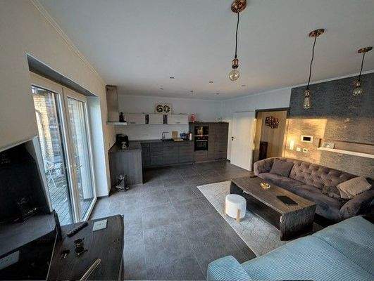 Wohnbereich mit Küche Anbau