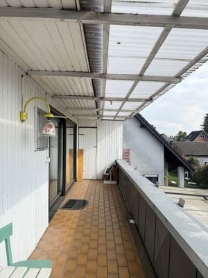Balkon in Südlage