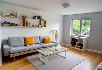 Visualisierung Wohnzimmer