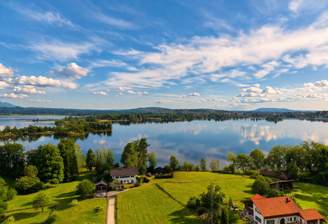 Blick bis zum See
