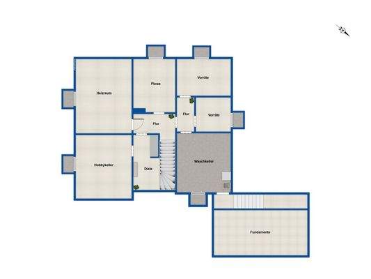 Grundriss Kellergeschoss