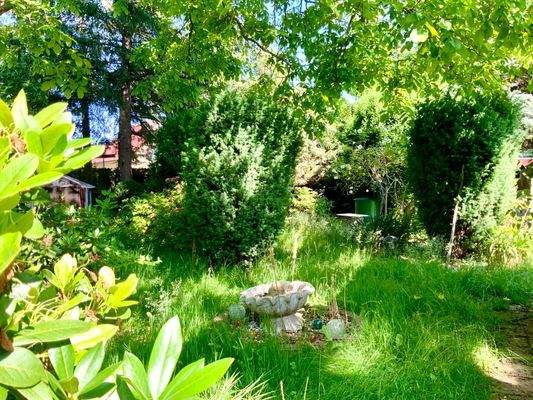 Überall lauschige Ecken