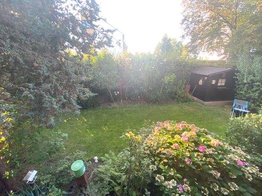 toller Garten der Souterrain WE