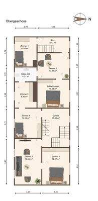 Grundriss Obergeschoss