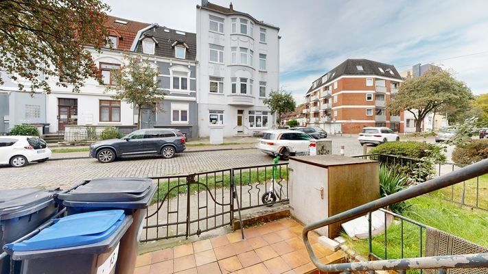 Sich zur Straße