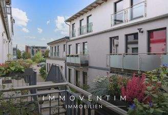 Wohnungseingang mit Blick zum Stadthafen