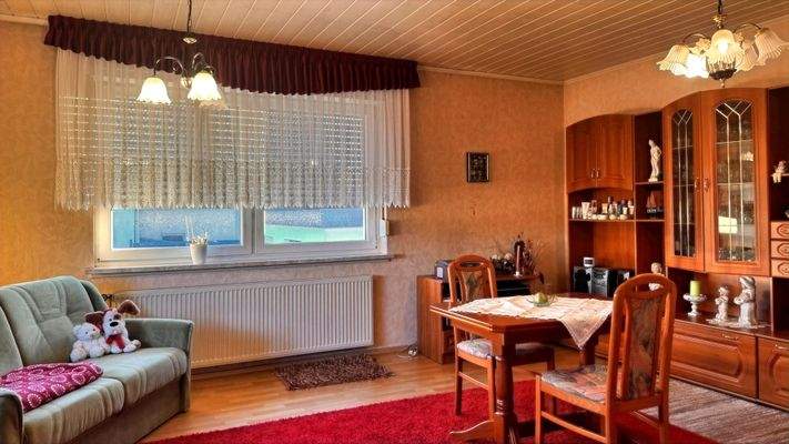 Wohnzimmer im EG in WE 1