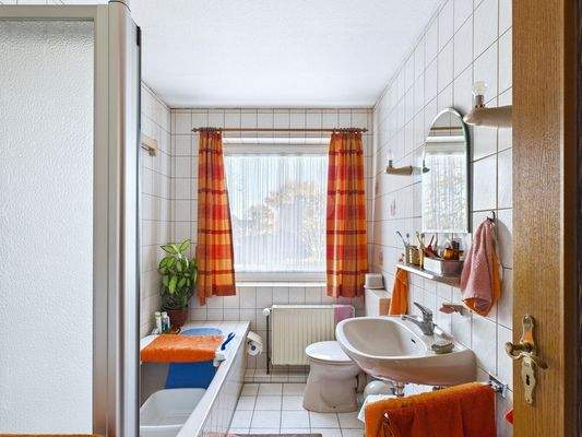 Vollbad im Obergeschoss