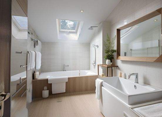 Badezimmer (KI visualisiert)