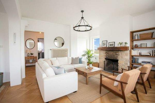 Wohnzimmer renoviert mit KI