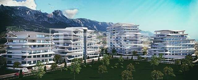 Sea View Flats with Stylish Design in North Cyprus Girne